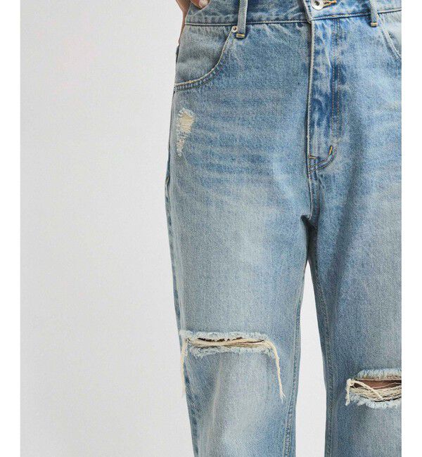 ADAM ET ROPE'「【サステナブル】Iラインデニム」|デニム|