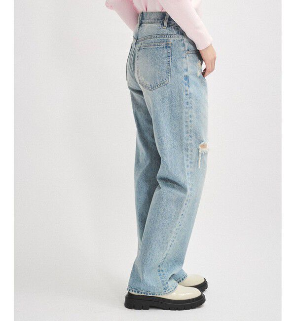 ADAM ET ROPE'「【サステナブル】Iラインデニム」|デニム|