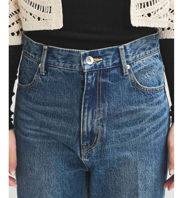 ADAM ET ROPE'「【サステナブル】Iラインデニム」|デニム|