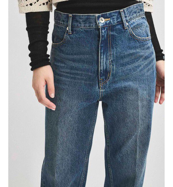 ADAM ET ROPE'「【サステナブル】Iラインデニム」|デニム|