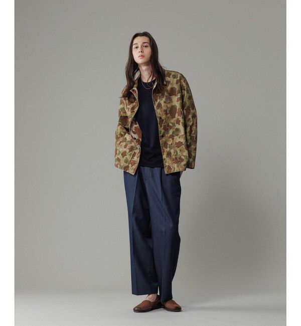 ADAM ET ROPE'「ハンターカモ リバーシブル カバーオール ジャケット」|その他|