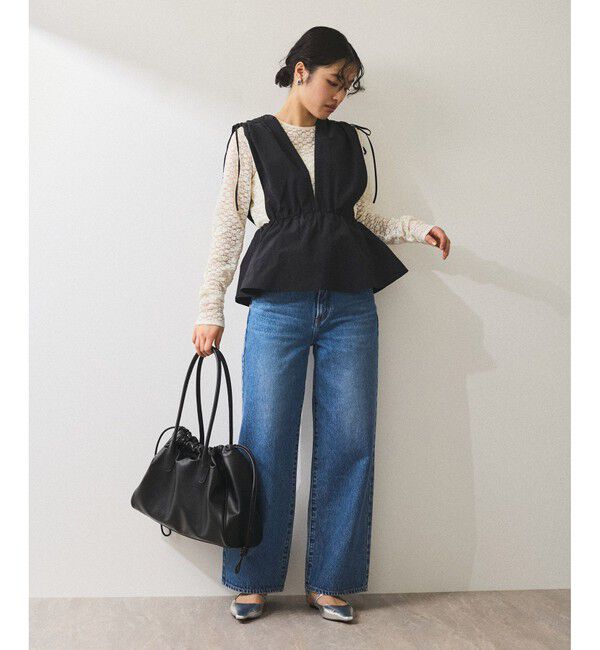 ADAM ET ROPE'「【WEB限定】・【新色追加】ペプラムビスチェ」|その他|