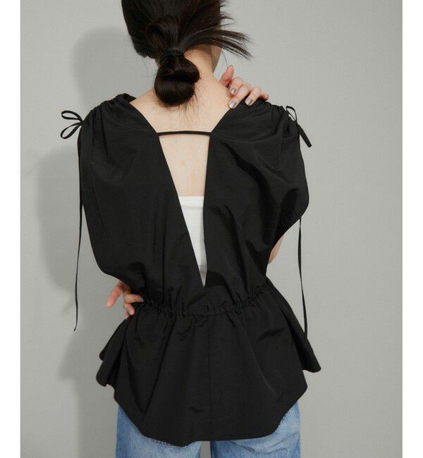 ADAM ET ROPE'「【WEB限定】・【新色追加】ペプラムビスチェ」|その他|