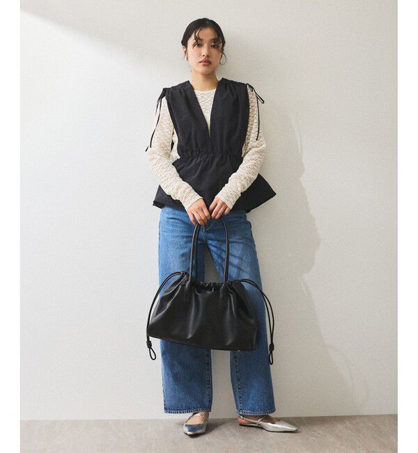 ADAM ET ROPE'「【WEB限定】・【新色追加】ペプラムビスチェ」|その他|