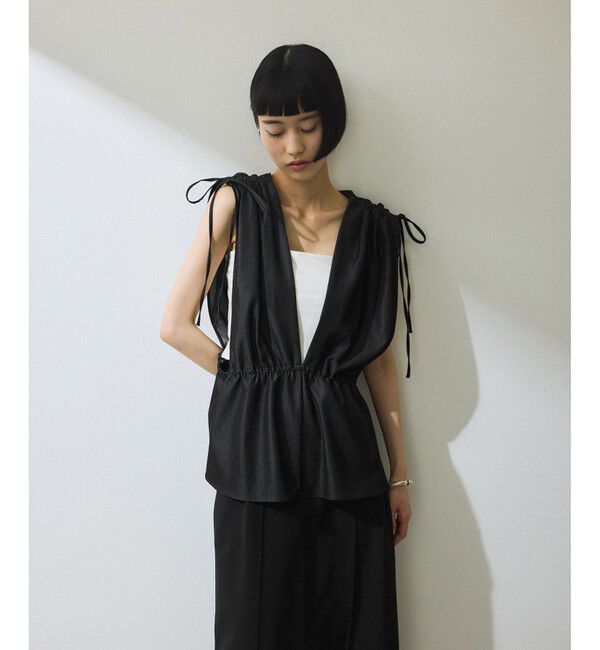 ADAM ET ROPE'「【WEB限定】・【新色追加】ペプラムビスチェ」|その他|クロサブ