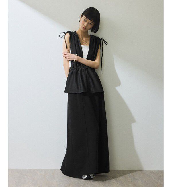 ADAM ET ROPE'「【WEB限定】・【新色追加】ペプラムビスチェ」|その他|