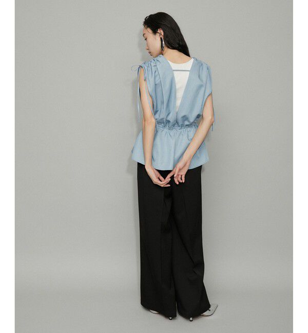 ADAM ET ROPE'「【WEB限定】・【新色追加】ペプラムビスチェ」|その他|