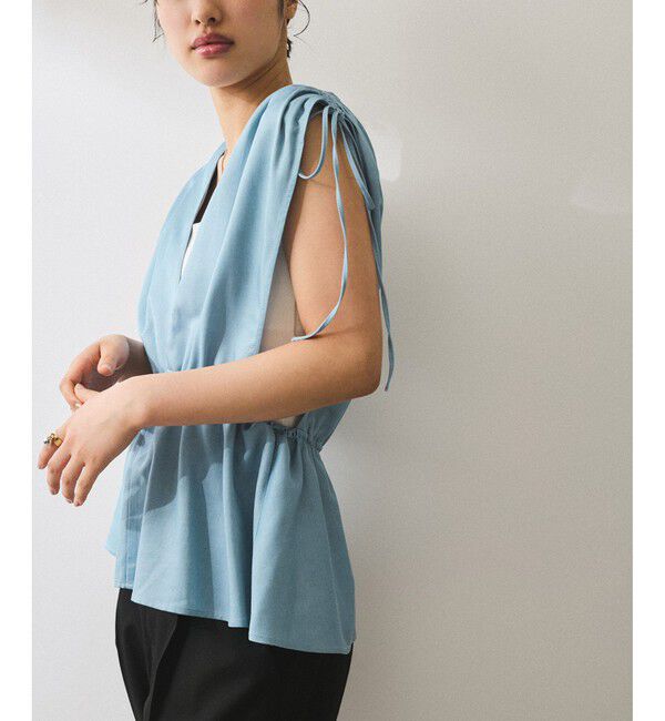 ADAM ET ROPE'「【WEB限定】・【新色追加】ペプラムビスチェ」|その他|