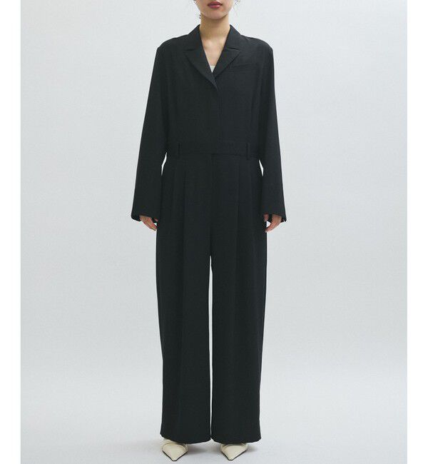 ADAM ET ROPE'「【EMOELLE】テーラードオールインワン」|オールインワン|