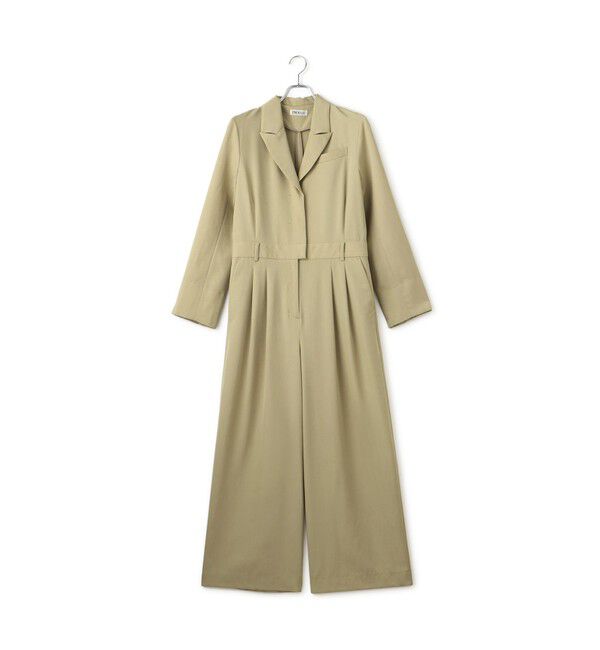 ADAM ET ROPE'「【EMOELLE】テーラードオールインワン」|オールインワン|