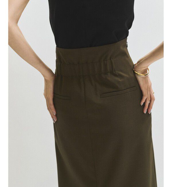 ADAM ET ROPE'「アシメタックスカート」|スカート|