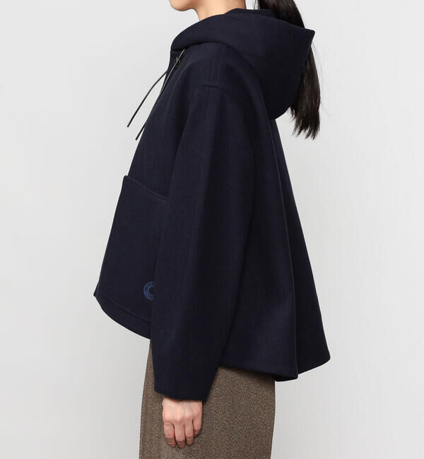 ORCIVAL「ORCIVAL | ブリティッシュツイード フードブルゾン WOMEN」|テーラードジャケット|