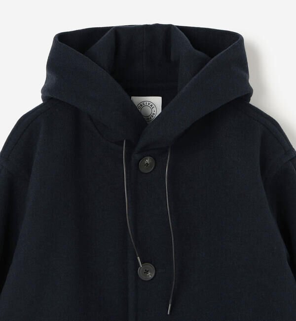 ORCIVAL「ORCIVAL | ブリティッシュツイード フードブルゾン WOMEN」|テーラードジャケット|