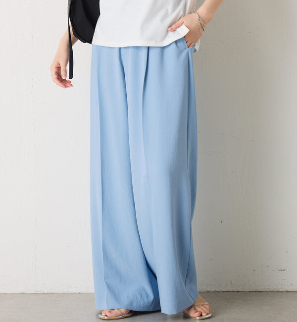  「ジャージワイドパンツ」|チノ|