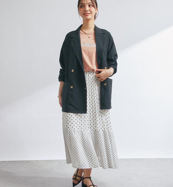  「リネンタッチテーラードジャケット」|その他|