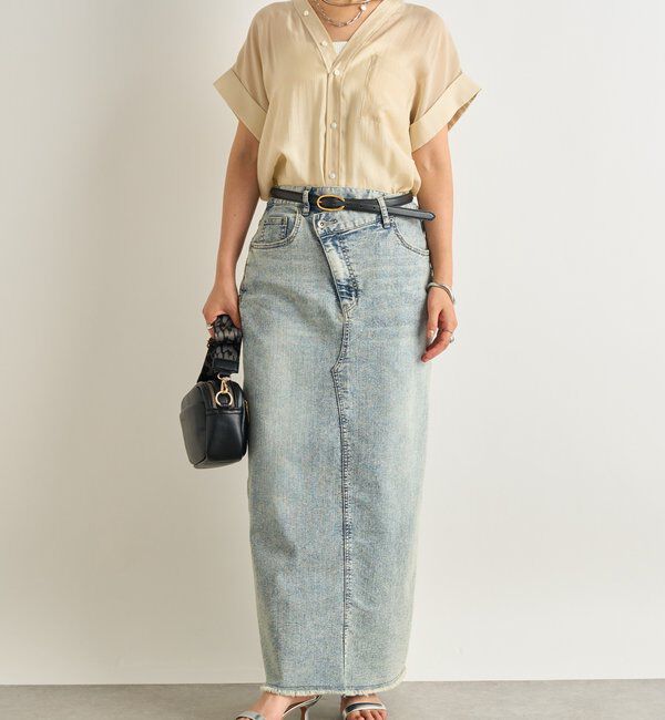  「《きちんと感・快適な着心地》カラーレス半袖シャツ」|シャツ・ブラウス|