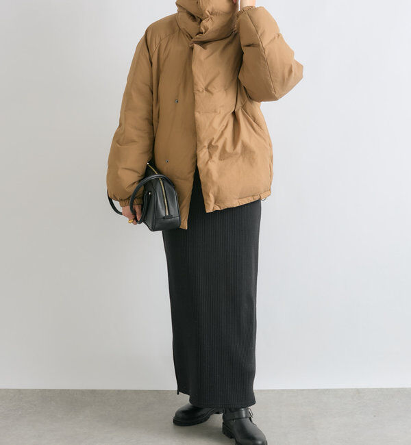  「【軽量705g】スタンドカラーダウンジャケット」|ダウン|