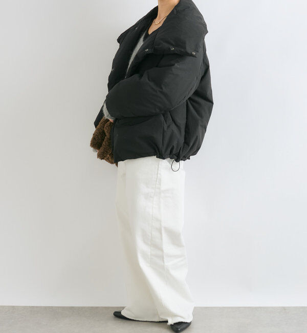  「【軽量705g】スタンドカラーダウンジャケット」|ダウン|