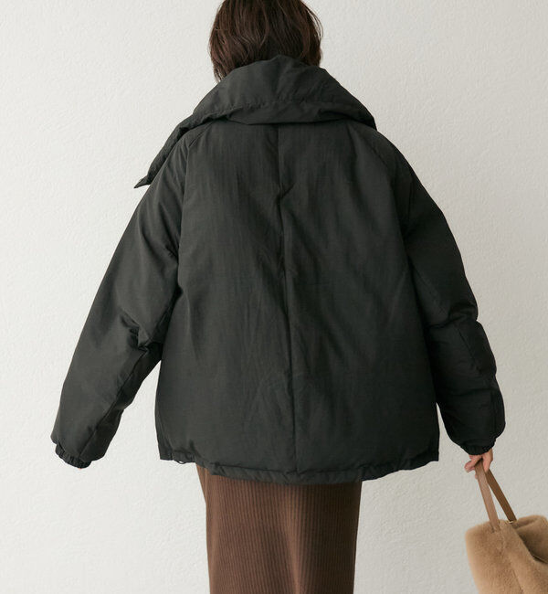  「【軽量705g】スタンドカラーダウンジャケット」|ダウン|