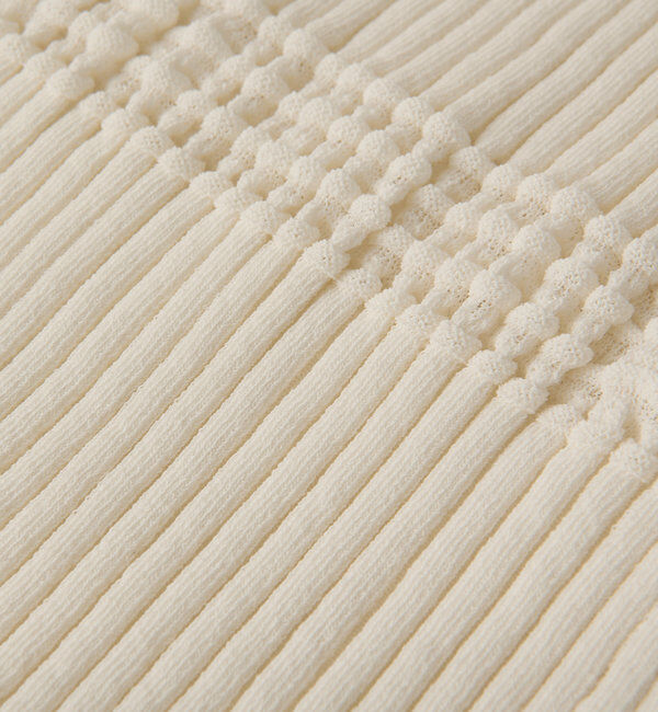  「【セットアップ対応】ウエービーリブスカート」|スカート|