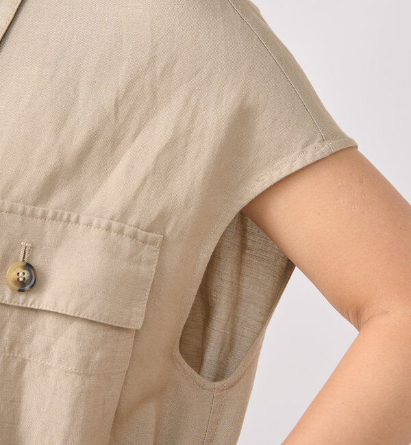  「【こなれ感抜群】ドロストサファリジレ」|ベスト・ジレ|