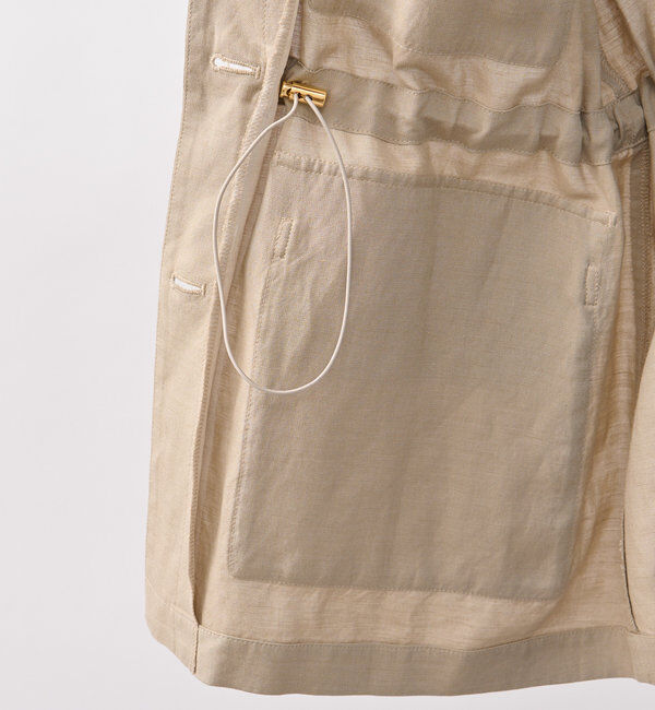  「【こなれ感抜群】ドロストサファリジレ」|ベスト・ジレ|