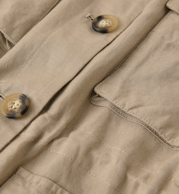  「【こなれ感抜群】ドロストサファリジレ」|ベスト・ジレ|