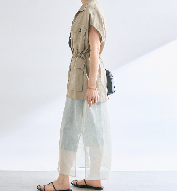  「【こなれ感抜群】ドロストサファリジレ」|ベスト・ジレ|