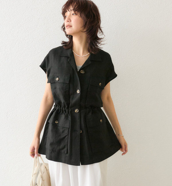  「【こなれ感抜群】ドロストサファリジレ」|ベスト・ジレ|