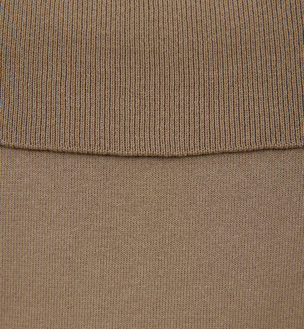  「【同素材あり】アイシーコットンオフショルニット」|ニット・セーター|