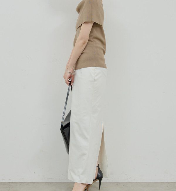  「【同素材あり】アイシーコットンオフショルニット」|ニット・セーター|