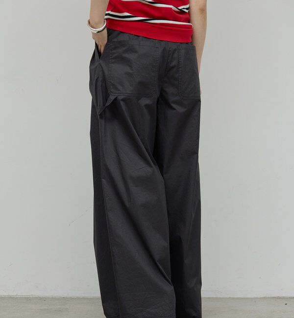  「【HERITANOVUM】ワイドタックペインターパンツ」|チノ|
