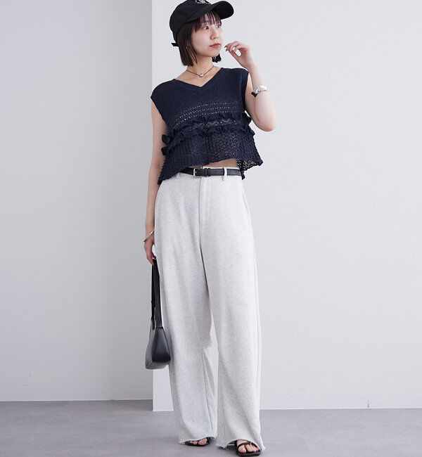  「カーブスウェットパンツ」|チノ|