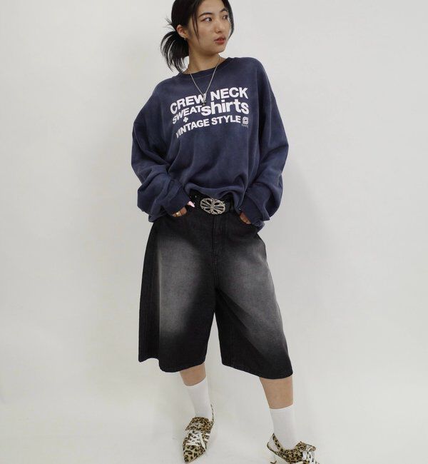  「【Sourcream/サワークリーム】ヴィンテージライクロゴスウェット」|Tシャツ・カットソー|