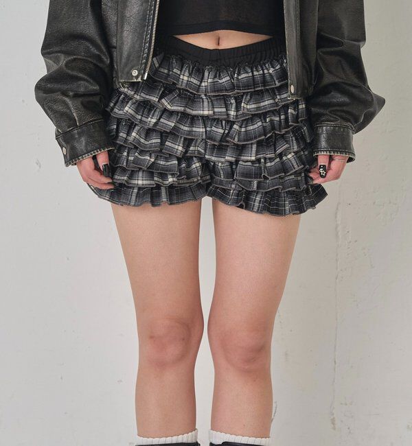  「LACE SHORTS/レースショートパンツ」|チノ|