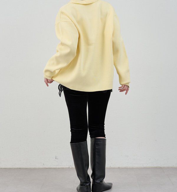  「【26SS予約】スキッパーラガーニット」|ニット・セーター|