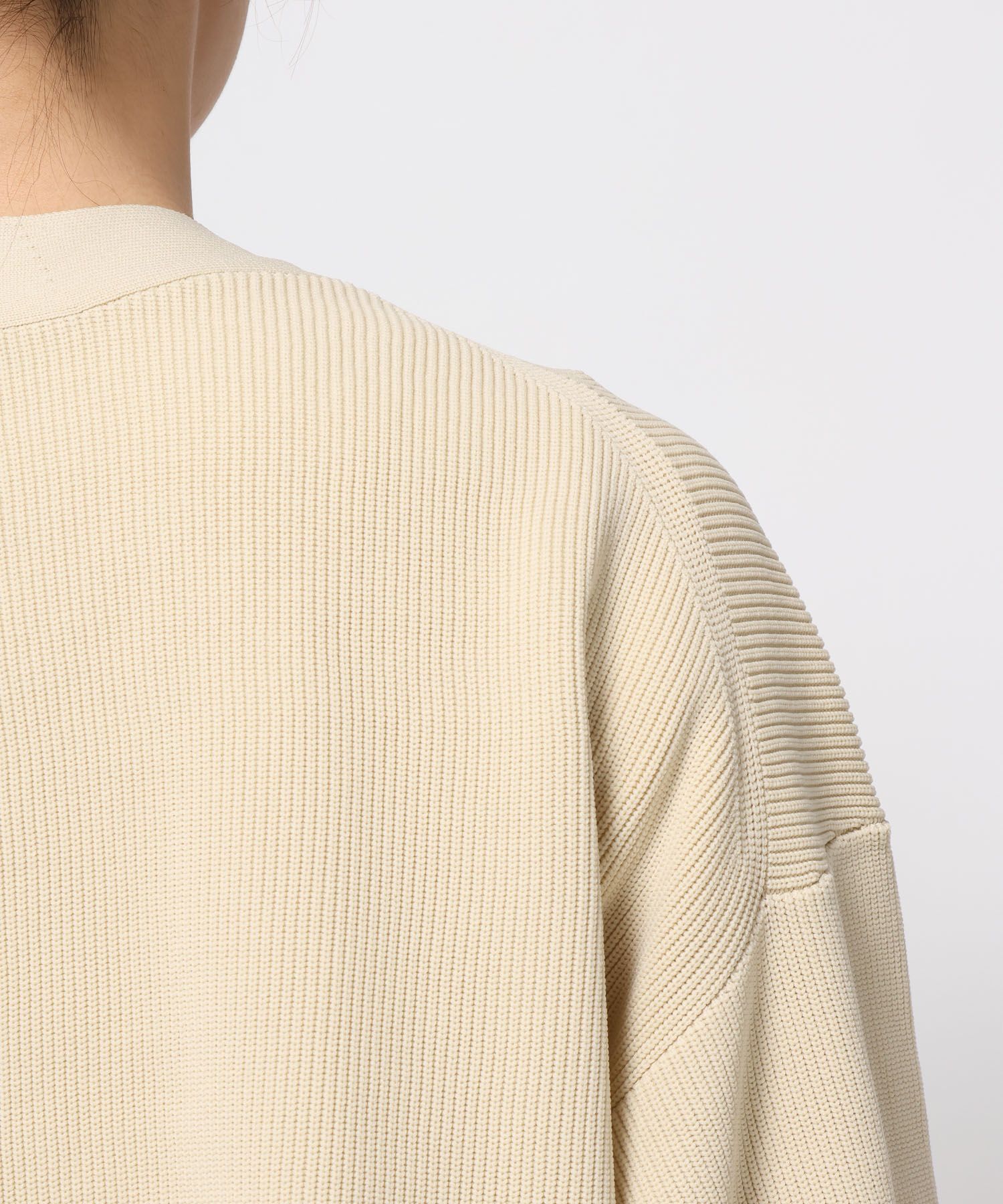 LOWRYS FARM「デコボタンショートカーディガン」|ニット・セーター|