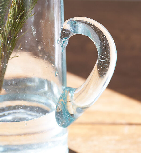 collex「【URBAN NATURE CULTURE】カラフェ型リサイクルグラスベース」|フラワーベース|