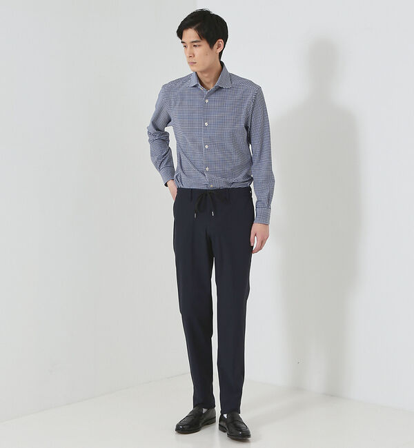 ABAHOUSE「【FLEX SHIRTS】ドライモーメント ギンガムチェックシャツ」|シャツ・ブラウス|