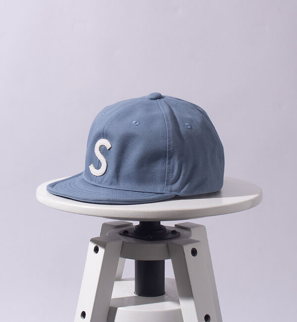 ABAHOUSE「＜BASIQUENTI＞スプリングロゴ ユニセックス ショートブリム キャップ」|その他|ブルー