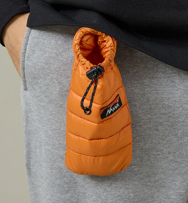 ABAHOUSE「WEB限定【NANGA/ナンガ】Mini sleeping bag phone」|モバイルケース|オレンジ