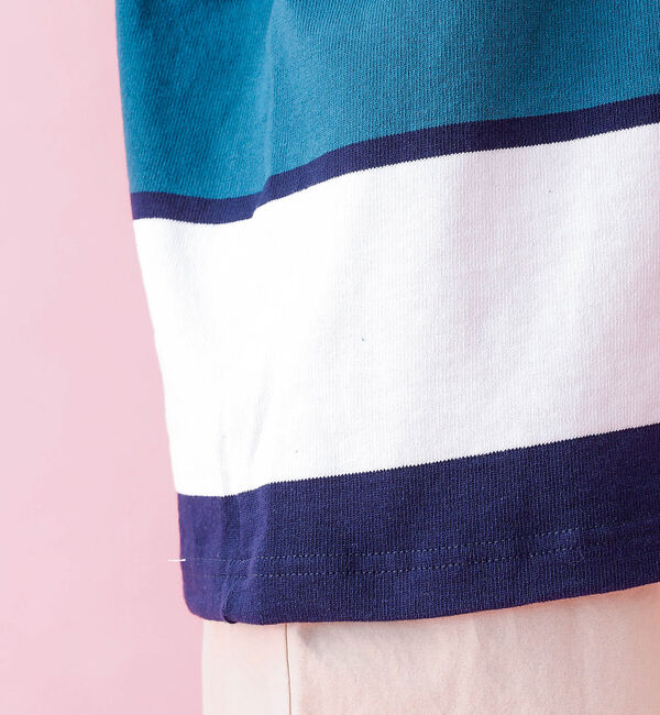 ABAHOUSE「【BARBARIAN / バーバリアン】 12oz ロングスリーブ ラガー シャ」|ポロシャツ|