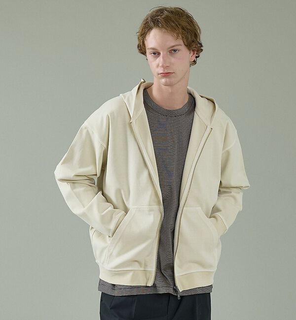 ABAHOUSE「【スウェットライク】フェード ポンチ　ダブルZIPパーカー【予約】」|パーカー|