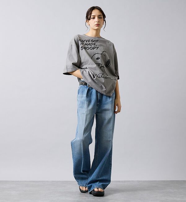 ABAHOUSE「【JOHNBULL/ ジョンブル】PEANUTS SNOOPY/ピーナッツスヌー」|Tシャツ・カットソー|