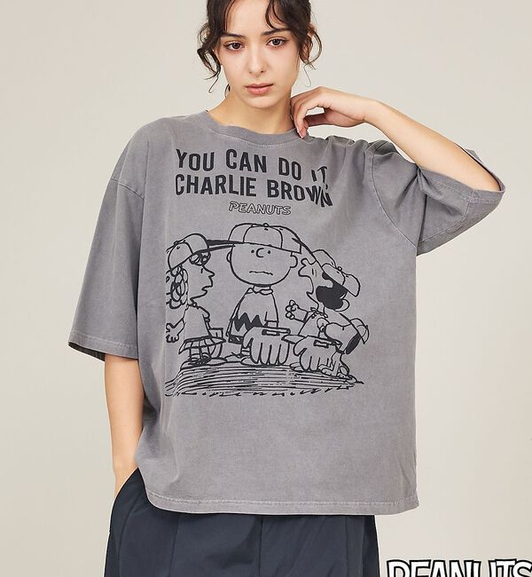 ABAHOUSE「【JOHNBULL/ ジョンブル】PEANUTS SNOOPY/ピーナッツスヌー」|Tシャツ・カットソー|ブラック系その他3