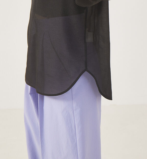 Rouge vif「シアーセーラー衿ブラウス」|シャツ・ブラウス|