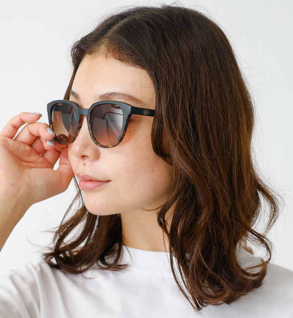 Rouge vif「【LE FOON / ルフォーン】キャッツアイサングラス」|メガネ|ブラック系その他3