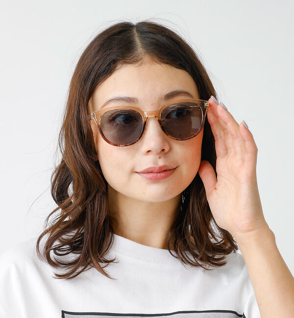 Rouge vif「【LE FOON / ルフォーン】キャッツアイサングラス」|メガネ|