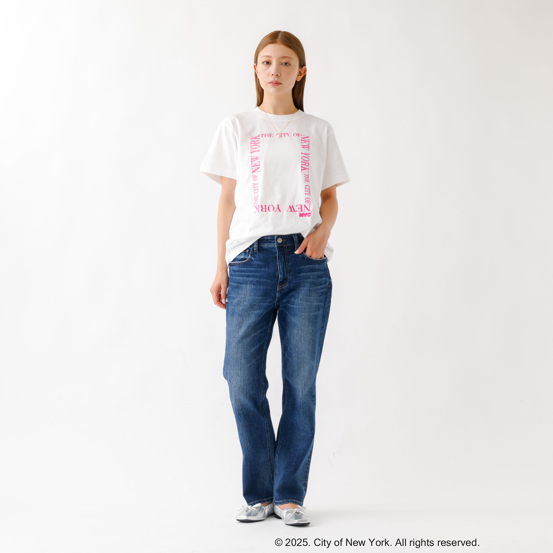 Rouge vif「【GOOD ROCK SPEED/グッドロックスピード】NYC スクエアロゴ /」|Tシャツ・カットソー|