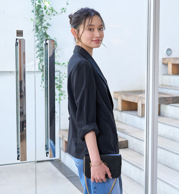 Rouge vif「ブラウスエアリージャケット」|テーラードジャケット|